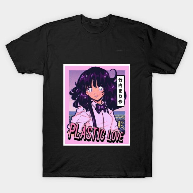 Plastic love T-Shirt by invaderceles